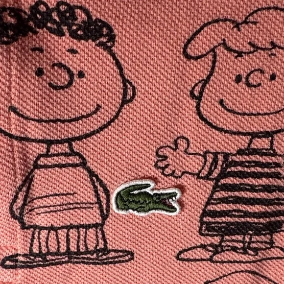 Lacoste Kids' Coral Graphic Polo Shirt - Picture 3 of 7